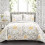Leaf-Print Sheer Voile Curtains, Silver Grommet, 2 Panels 2
