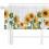 Mantovana per tenda con girasoli gialli 55x18 pollici 5