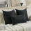 Housses de coussin en chenille double face 66 x 66 cm, lot de 2 4