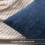 Capas de almofada em chenille azul-marinho, 45x45cm (pacote com 2) 2