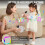 Mini karaoke machine with Bluetooth, 2 wireless mics, voice 5
