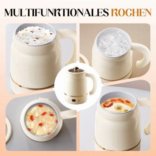 Mug électrique portable de cuisson de 900 ml, réglable 2