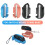 2 PCS Gaming Controller Mouse Grip Case For NS Switch 2 Joy Con Left Right Gamepad Mouse Accessories For Switch Stand 2 8