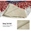 Conjunto de 2 capas de almofada de linho para o 4 de julho, 50x50cm (20x20 polegadas). 5