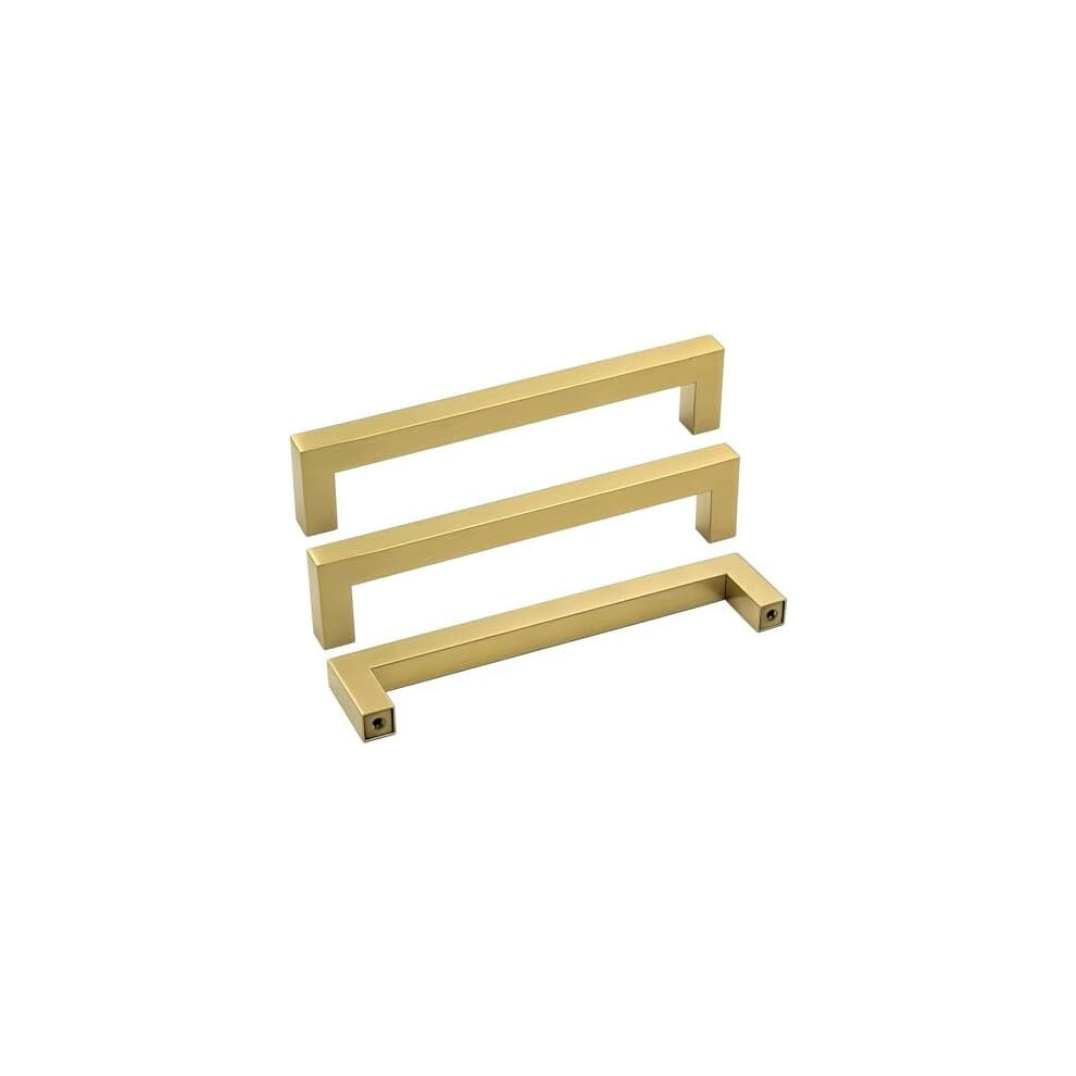 25Pack 5In Brushed Gold Cabinet Pulls Gold Cabinet Handles Gold Drawer Pulls Modern Cabinet Hardware Handles For Kitchen Cabinets 9357860765985