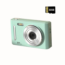 Retro-Digitalkamera, ABS-Gehäuse, Dual-HD-Kamera, 32 GB Speicher