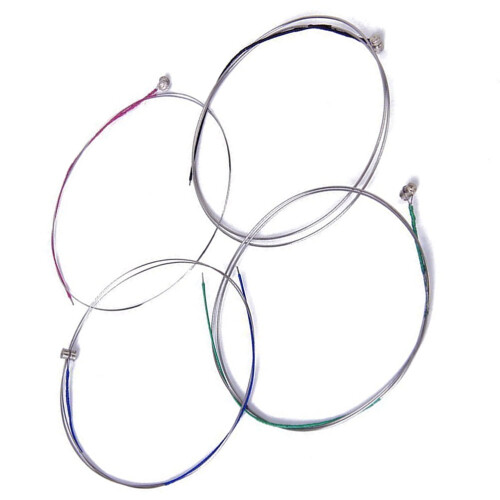 Set of 3/4 4/4 Violin Strings Steel Core Ball End E