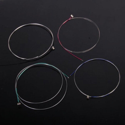 Set of 3/4 4/4 Violin Strings Steel Core Ball End E 1
