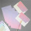 6-Pack Gradient Stationery Set: 4 Double-Sided Papers + 2 Envelopes, Morandi Colors for Letters, Notes & Invites 6