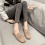 Γυναικεία παπούτσια πεζοπορίας με slip-on, χειροποίητα casual αθλητικά παπούτσια, 4