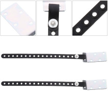 2 Pack Baby Proof Furniture Safety Straps, Adjustable Wall Anchors, Earthquake Proof Shelf Straps