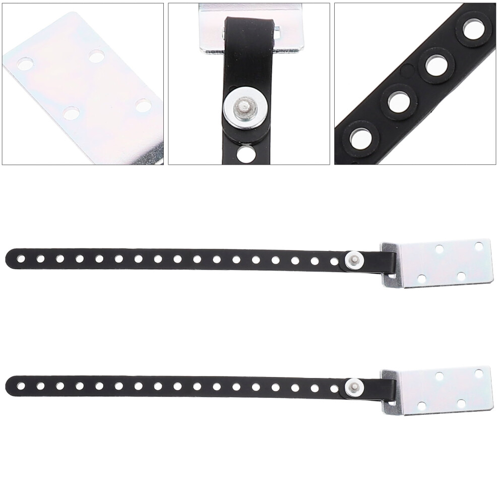 2 Pack Baby Proof Furniture Safety Straps, Adjustable Wall Anchors, Earthquake Proof Shelf Straps