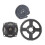 1Σετ43.00X1.50X1.00cm Αλυσίδα και γρανάζι Go Kart για ορεινή οδήγηση εκτός δρόμου 1