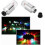 PENGXIANG RGB LED λευκό φως καπακιού βαλβίδας ελαστικού 4 τεμάχια 7