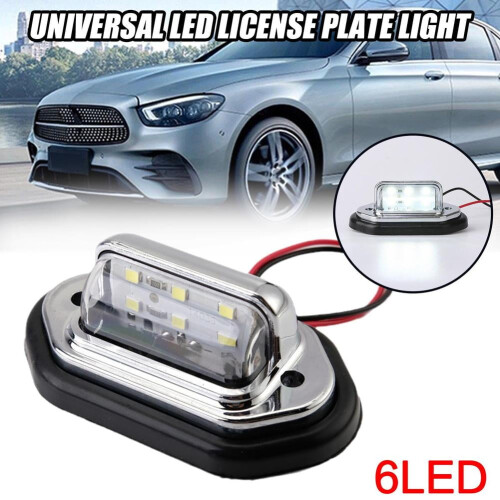 Universal LED φως πινακίδας κυκλοφορίας λευκό για φορτηγό σε ρυμουλκούμενο 2