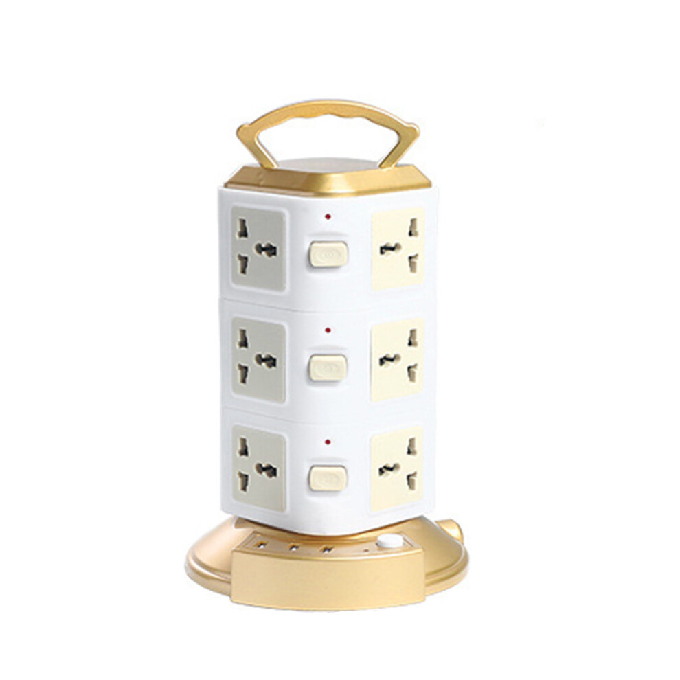 Bdday Power Strip Tower W/ 12 Outlets & 3 Usb Ports, 6.6Ft Cord, Flat Plug, Surge & Overload Protection Â Compatible With Us Outlets 9180479961949