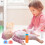 4 τεμάχια Baby Dolls Μπιμπερό Ταΐσματος Μαγικό Σετ Πιπίλας Εξαφανιζόμενο Γάλα 4