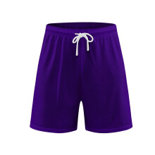 Heren sportshorts, atletische shorts voor mannen, sportshorts met zakken, basketbalshorts, lichtgewicht, sneldrogende sportshorts voor mannen, paars M