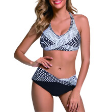Boho-Bikini-Set für Damen, 2-teiliger Badeanzug