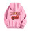 Moletom feminino com capuz e estampa de cerejas 5