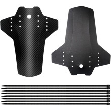 Apărătoare de noroi pentru bicicletă din carbon, design simplu, 1 set