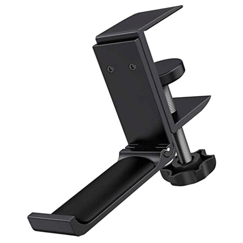 Hovedtelefonophæng Skrivebord Hovedtelefoner Headset Computer Desktop Tilbehør Stand Sort