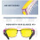 Γυαλιά νυχτερινής όρασης Fit-Over-Glasses Γυαλιά περιτύλιξης: Αντιθαμβωτικά γυαλιά 5