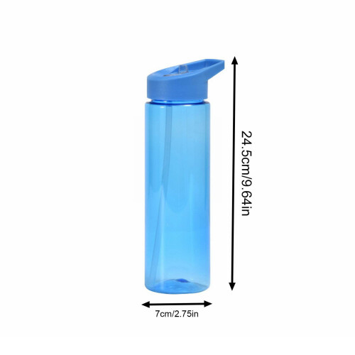 700ml μεγάλης χωρητικότητας διαφανές μπουκάλι νερού στεγανό μπουκάλι ποτού ποτήρι 2