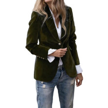 Kukoosong Women's Casual Blazers, Open Front Long Sleeve Work Office Suit Jackets Blazer, Fashion Street Style Suit Jacket