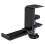 Hovedtelefonophæng Skrivebord Hovedtelefoner Headset Computer Desktop Tilbehør Stand Sort 5