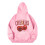Moletom feminino com capuz e estampa de cerejas 6