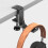 Hovedtelefonophæng Skrivebord Hovedtelefoner Headset Computer Desktop Tilbehør Stand Sort 6