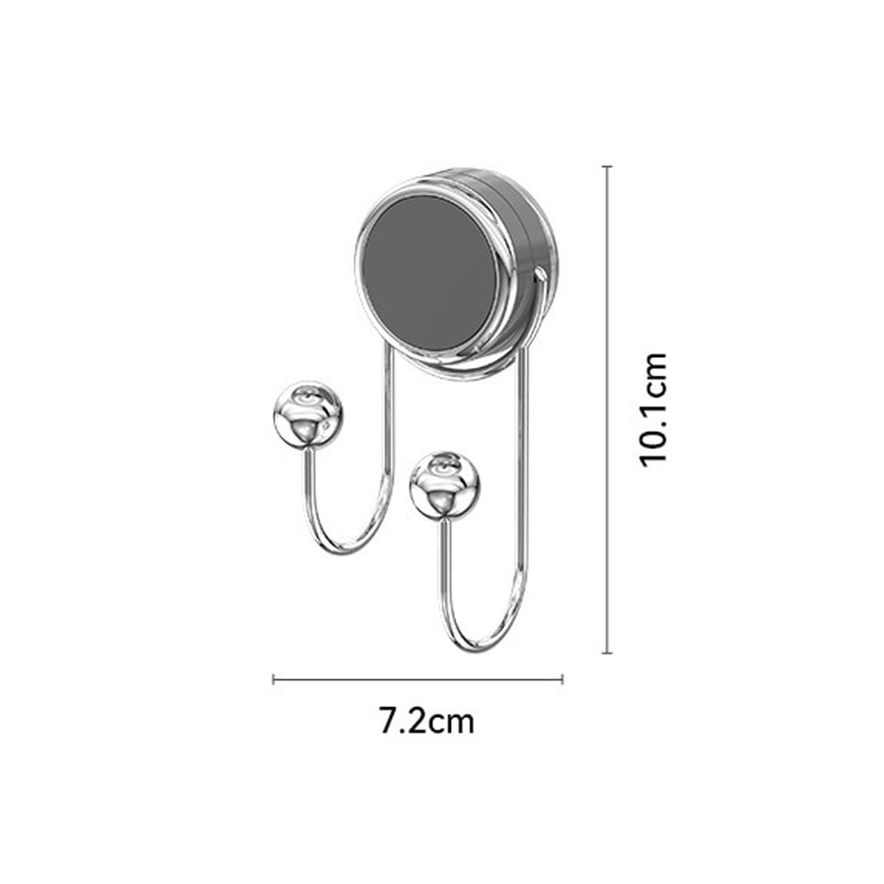 Suction Cup Hooks For Clothes Hats Towels 4-Pack 9401284885351