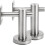 Adjustable Handrail Brackets Heavy Duty Wall Mount 2 Pack 4
