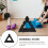 OUNONA Dumbell Storage Dumbbell Rack Stand Black Plastic 1Pack 3