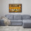 Quadro decorativo de girassol em tela, 30x45 cm (12x18 polegadas) 4