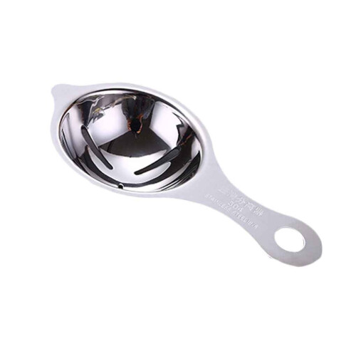 Stainless Steel Egg Seperator Divider Egg White Yolk Sifting Filter Holder Tools Kitchen Accessory 1