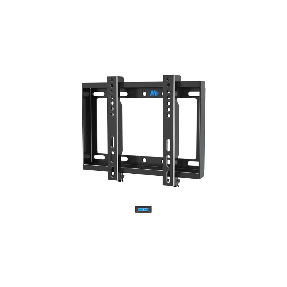Fixed Tv Wall Mount For 17-42" Tvs, Vesa 50X50–200X200mm, 44 Lbs, 8"/Single Stud, Flush Low Profile – Md2351 9110895493984