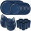 Wheat Straw Dinnerware Set for 8 People, 16-Piece, 1