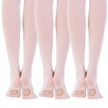 1-3 Pairs Women's Girl's Dance Tights Convertible Transition Ballet Tights 40D