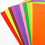 Colored Sponge Paper for Crafting 50 pcs 1