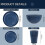 Wheat Straw Dinnerware Set for 8 People, 16-Piece, 2