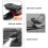 Bike Light Set Rechargeable Waterproof USB LED 5