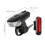 Bike Light Set Rechargeable Waterproof USB LED 2