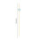 Wooden Fruit Skewers Eco-Friendly Bamboo 100pcs 3