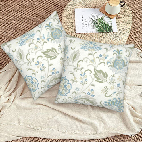 Μαξιλαροθήκες Summer Sage Throw 20x20 ιντσών, σετ των 2