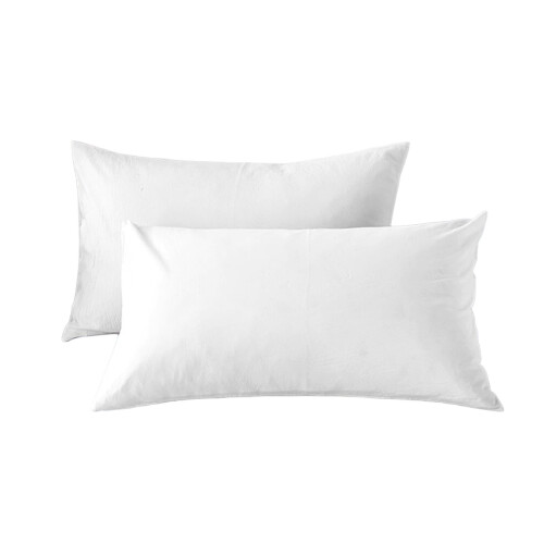 Queen Cooling Pillow Cases Set of 2, Brushed Microfibre, 1