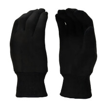 12 Pairs Brown Jersey Work Gloves Durable Comfortable Hand Protection for Construction Yard Work
