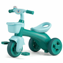 Dětská tříkolka s omezeným řízením, zvonkem a ergonomickým sedadlem