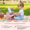 Tastiera per pianoforte elettrico per bambini, 25 tasti, microfono e supporto, rosa 5